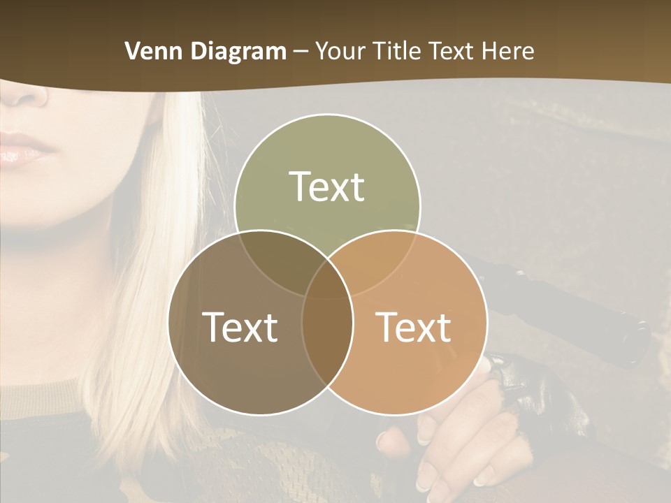 Gun American Conflict PowerPoint Template
