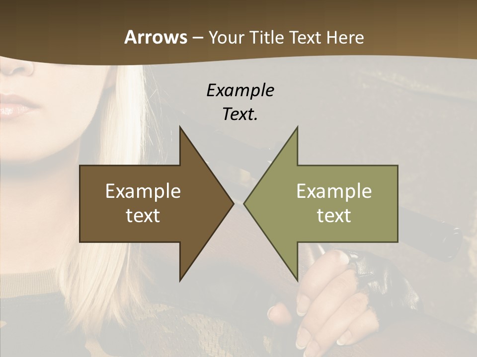 Gun American Conflict PowerPoint Template