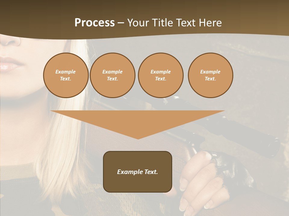 Gun American Conflict PowerPoint Template