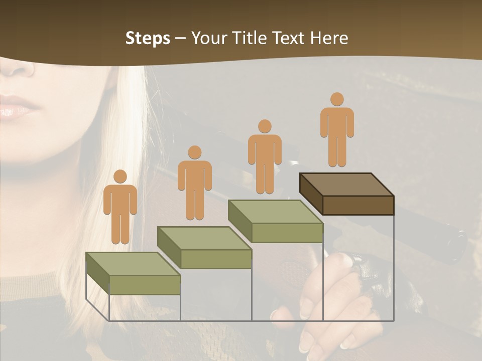 Gun American Conflict PowerPoint Template