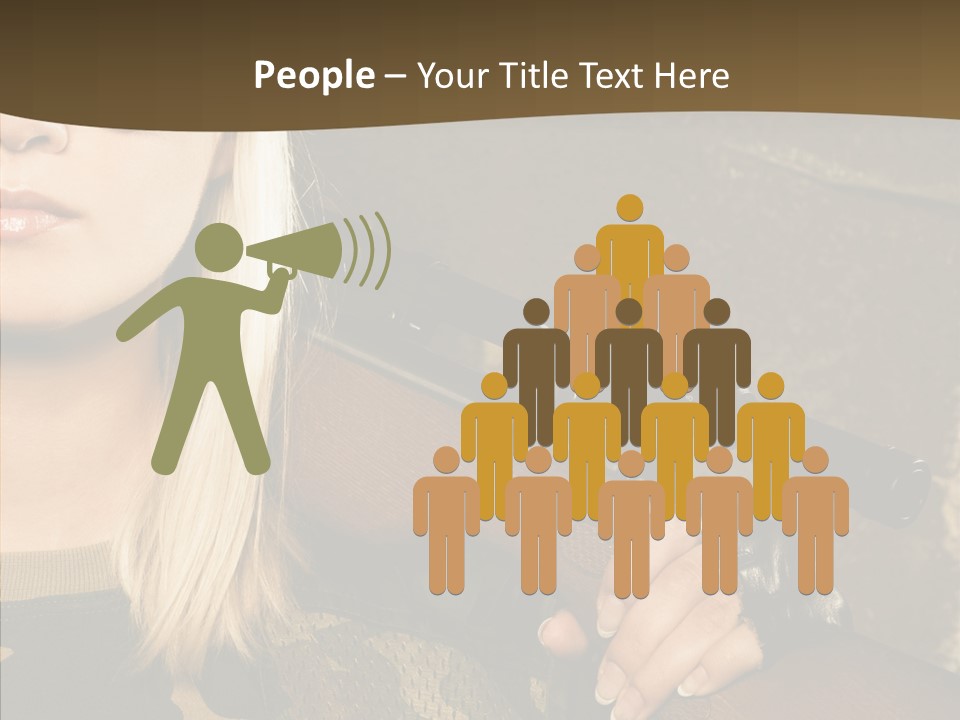 Gun American Conflict PowerPoint Template