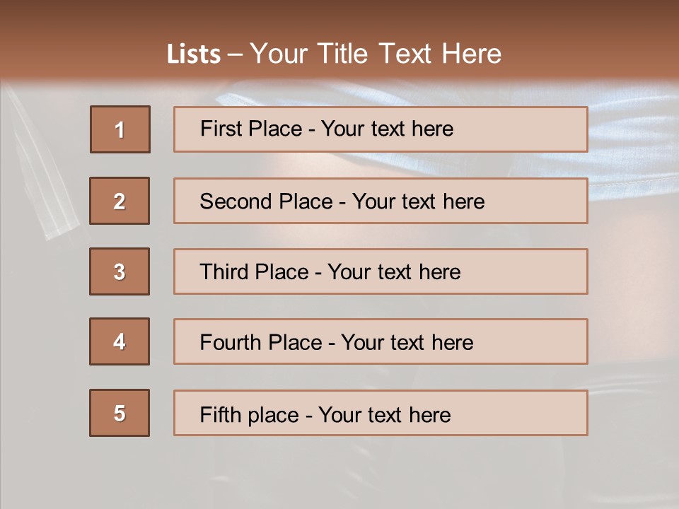 Sensuality Dark Sensual PowerPoint Template