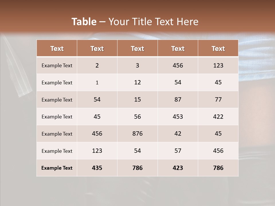 Sensuality Dark Sensual PowerPoint Template