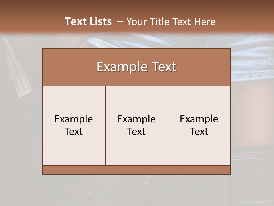 Sensuality Dark Sensual PowerPoint Template