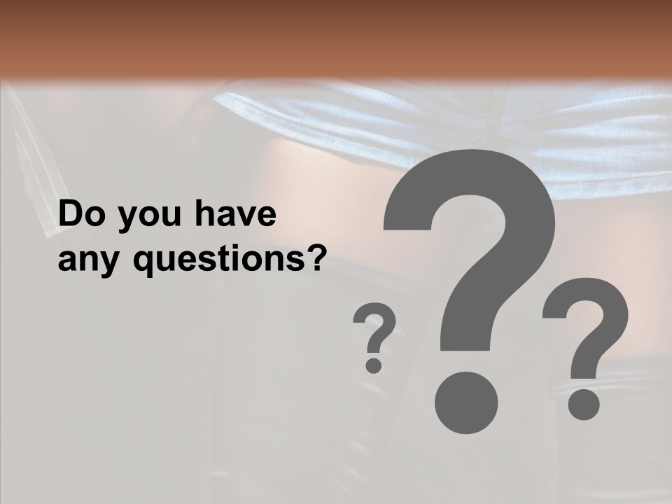 Sensuality Dark Sensual PowerPoint Template