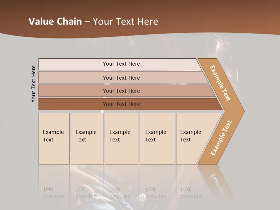 Sensuality Sexy Pose PowerPoint Template