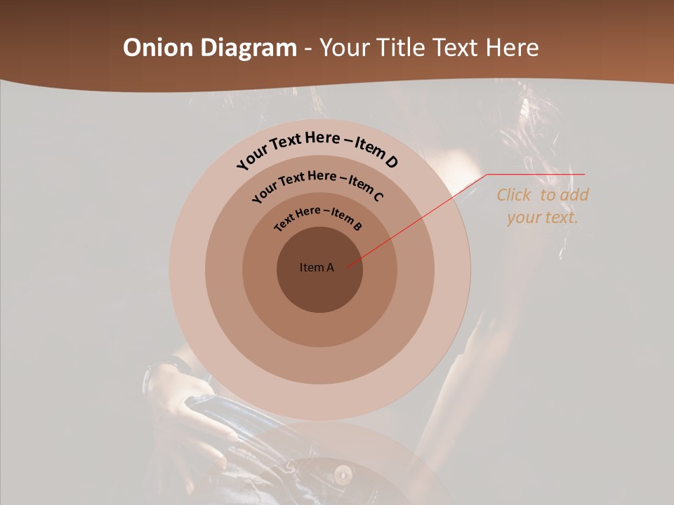 Sensuality Sexy Pose PowerPoint Template