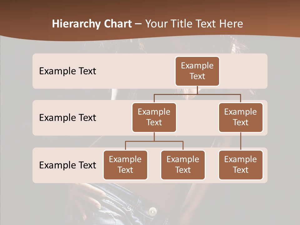 Sensuality Sexy Pose PowerPoint Template