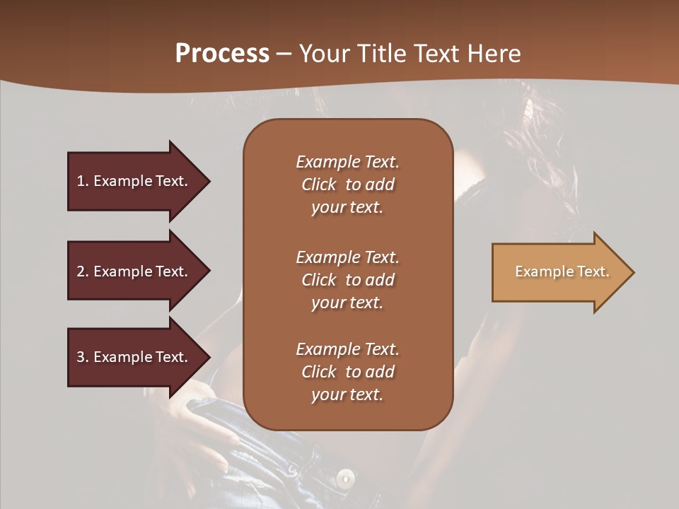 Sensuality Sexy Pose PowerPoint Template