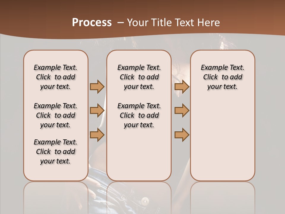 Sensuality Sexy Pose PowerPoint Template