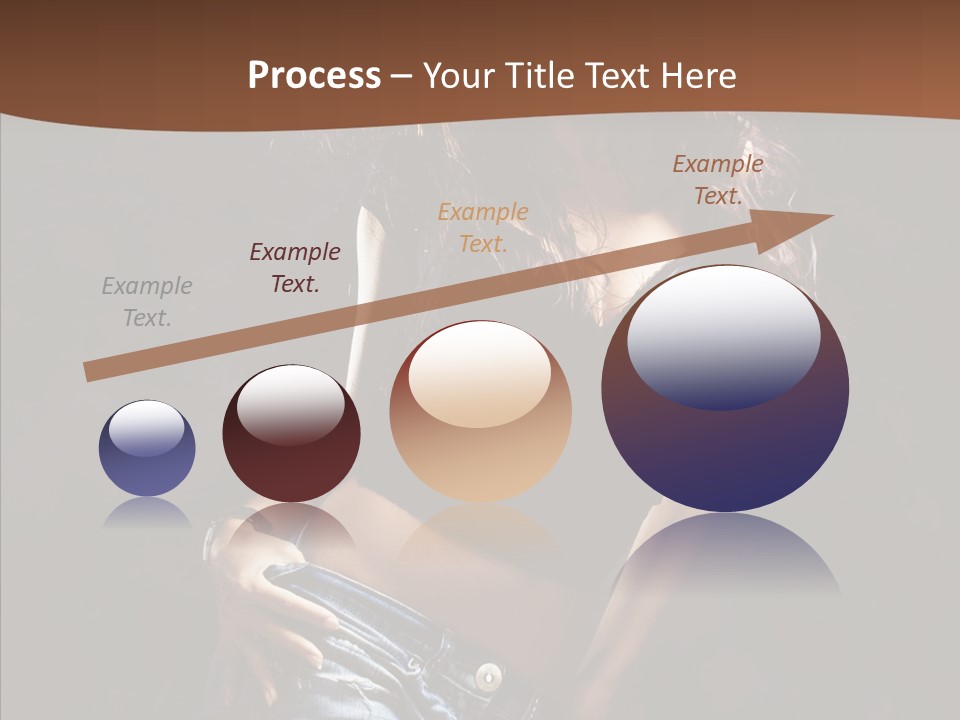 Sensuality Sexy Pose PowerPoint Template