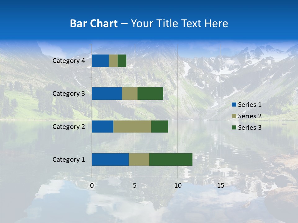 Desolate Clouds Altai PowerPoint Template