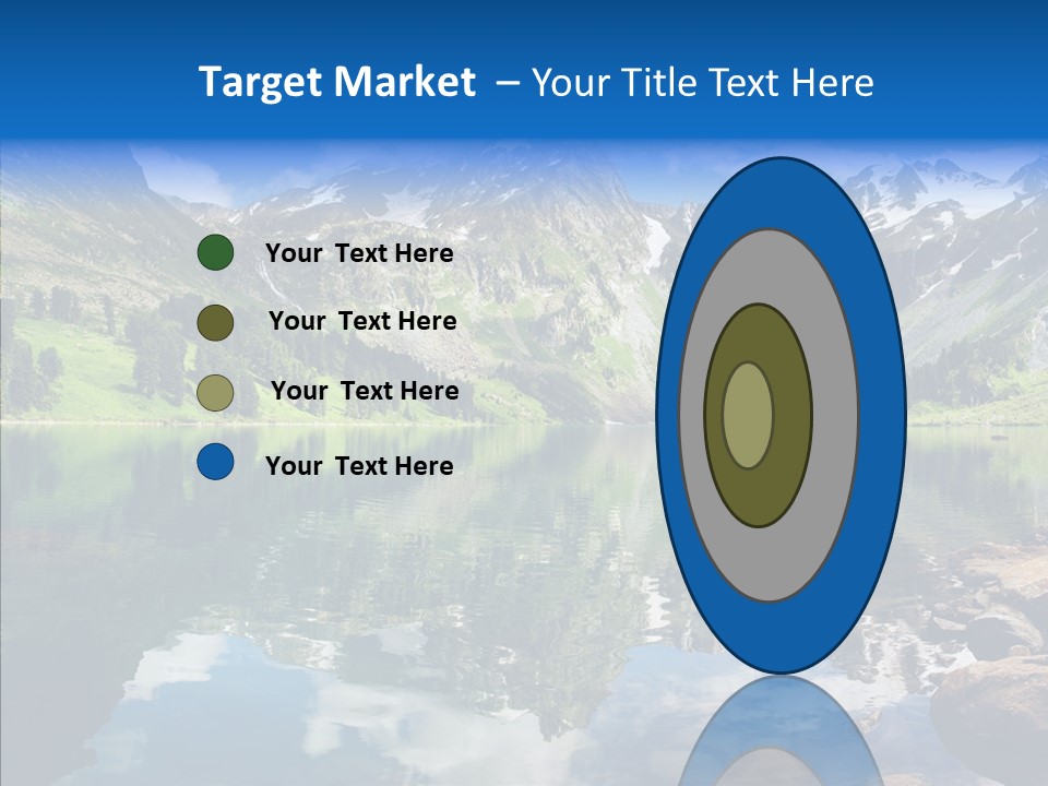 Desolate Clouds Altai PowerPoint Template