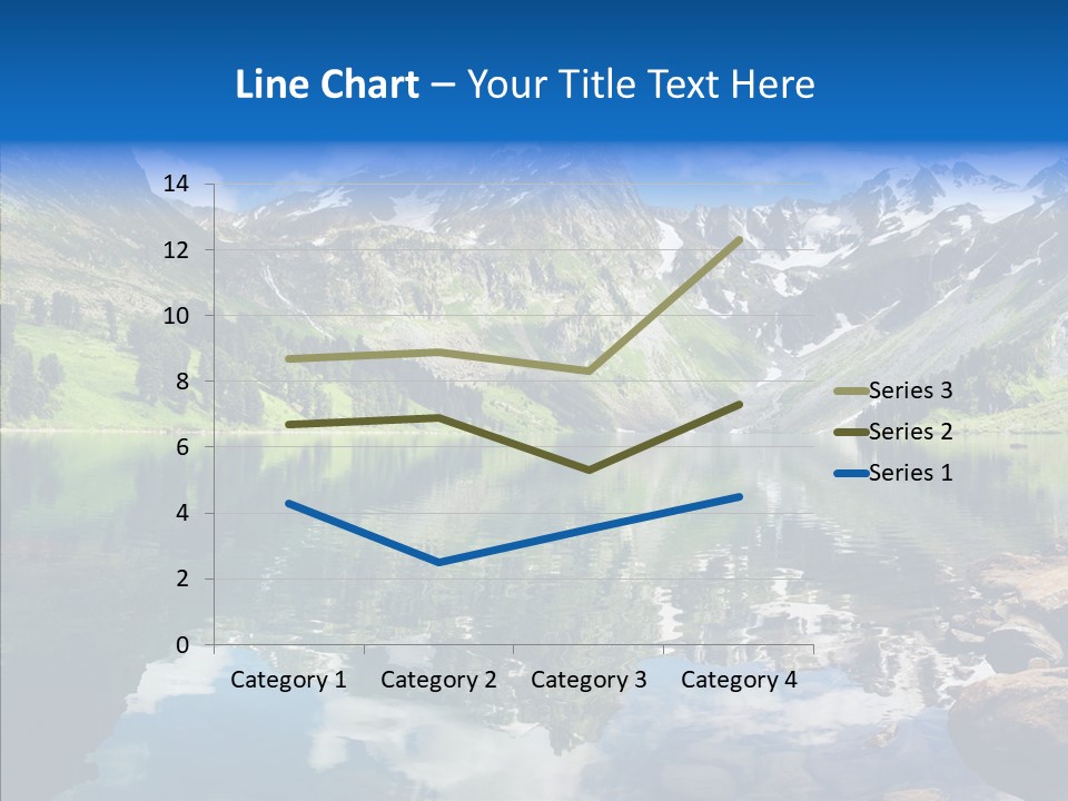 Desolate Clouds Altai PowerPoint Template