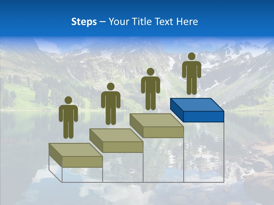 Desolate Clouds Altai PowerPoint Template