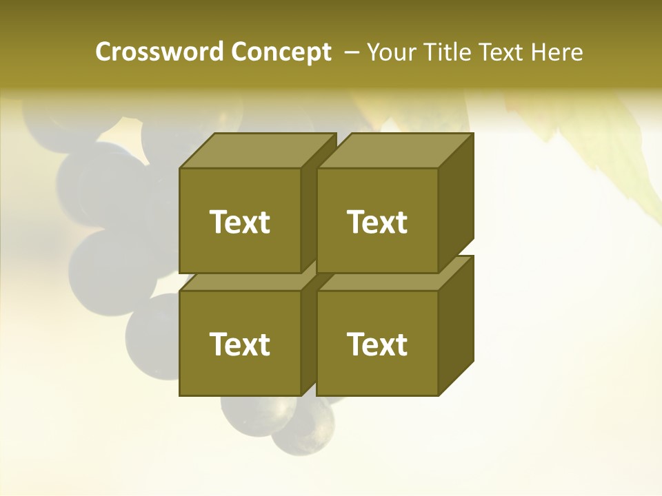 Bunch Drink Wine PowerPoint Template