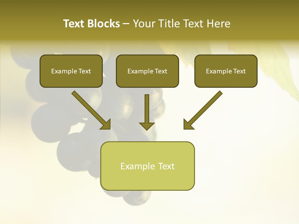 Bunch Drink Wine PowerPoint Template