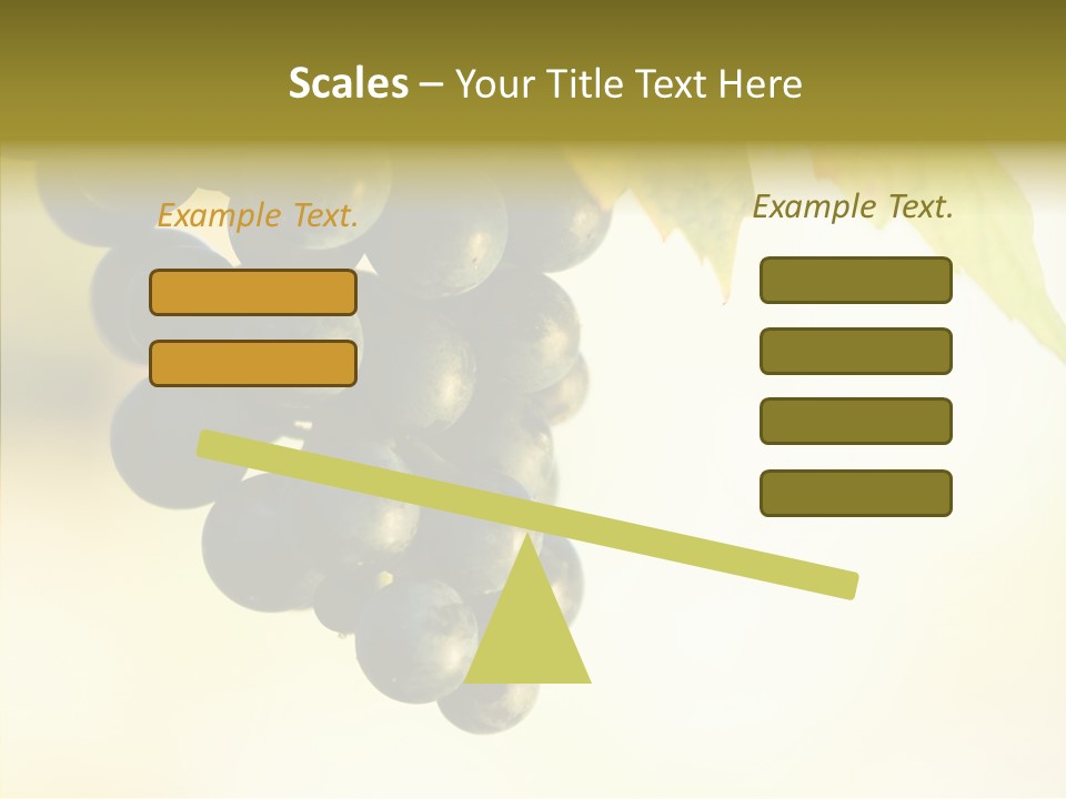 Bunch Drink Wine PowerPoint Template