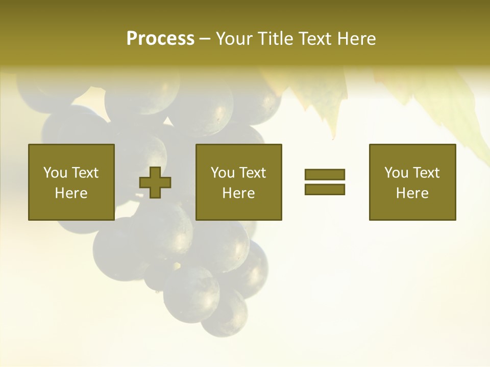 Bunch Drink Wine PowerPoint Template
