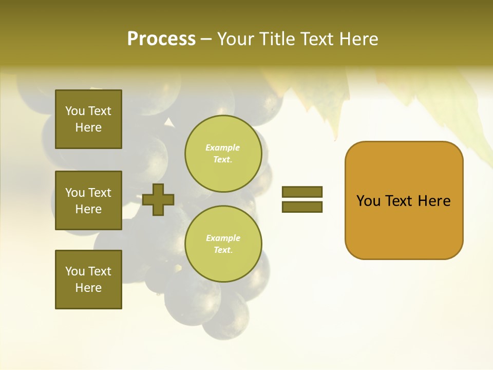 Bunch Drink Wine PowerPoint Template