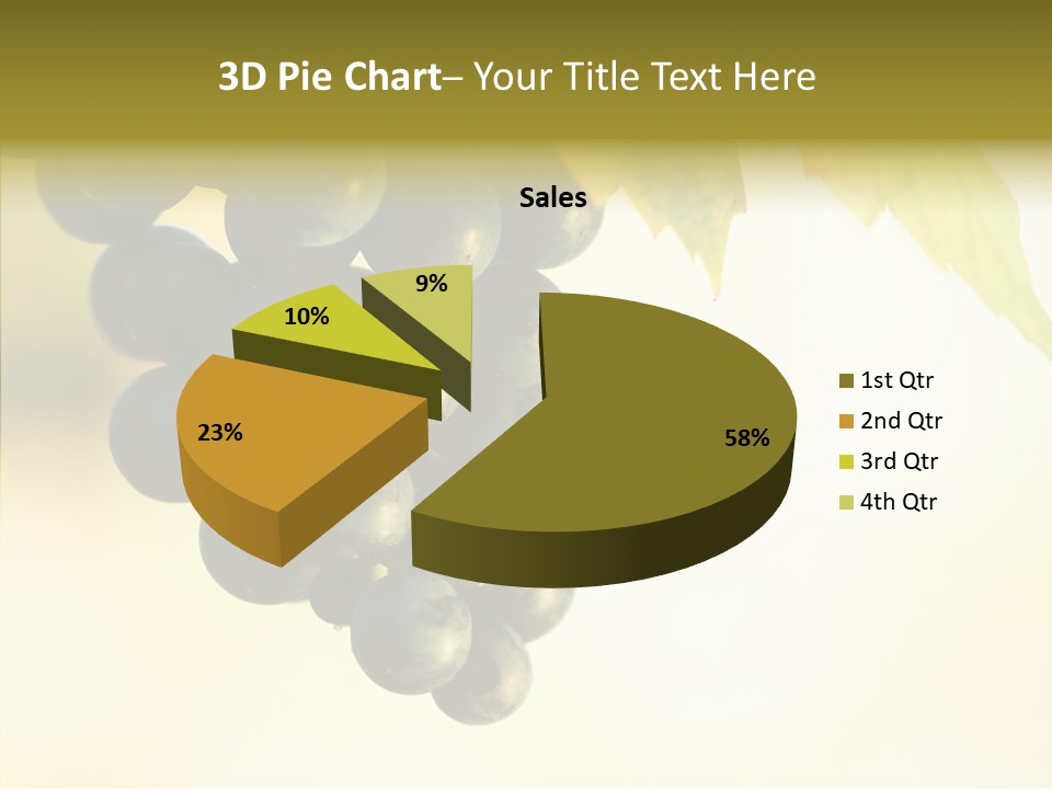 Bunch Drink Wine PowerPoint Template