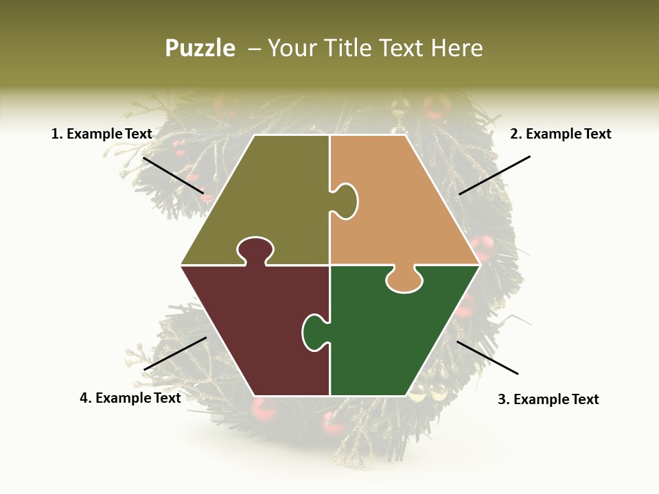 White Botany Year PowerPoint Template