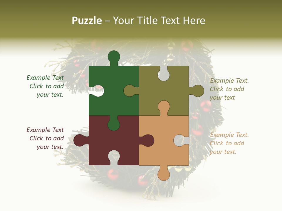 White Botany Year PowerPoint Template