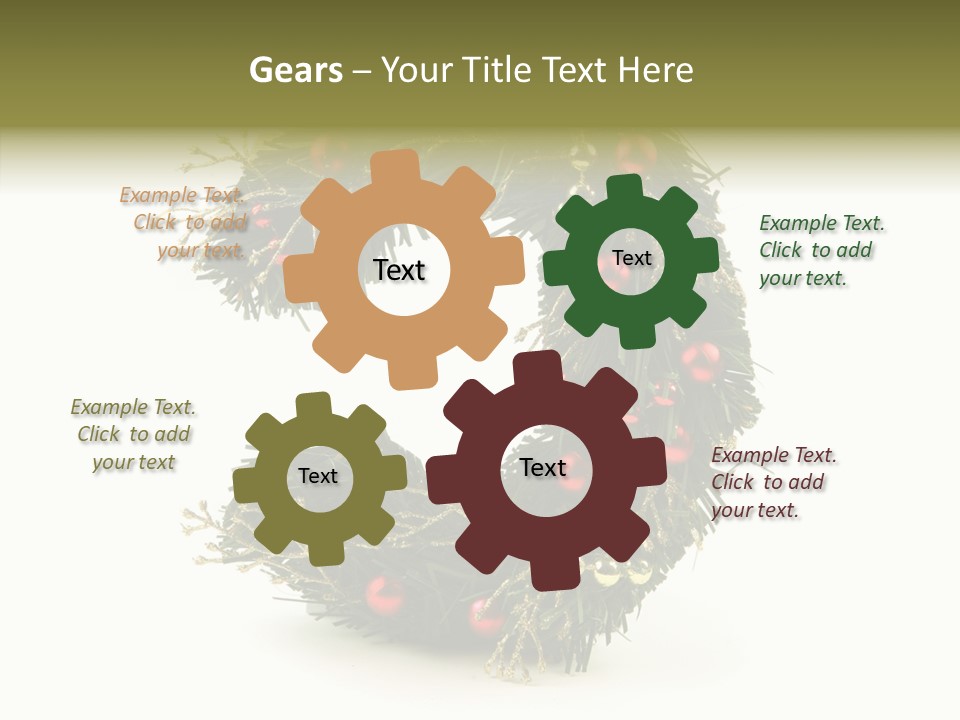 White Botany Year PowerPoint Template