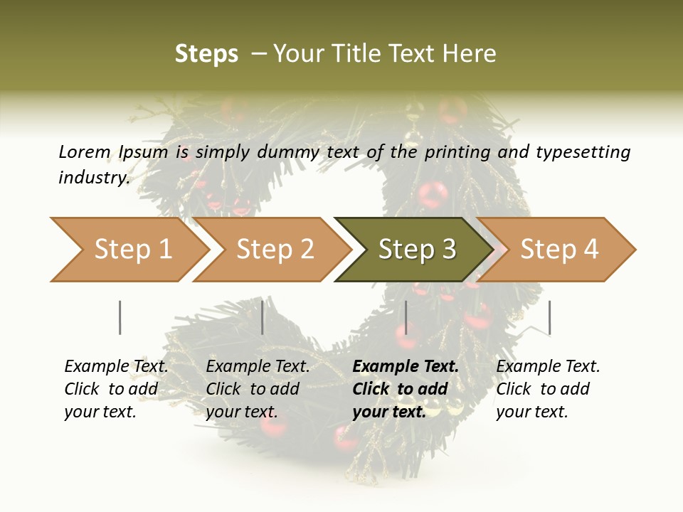 White Botany Year PowerPoint Template