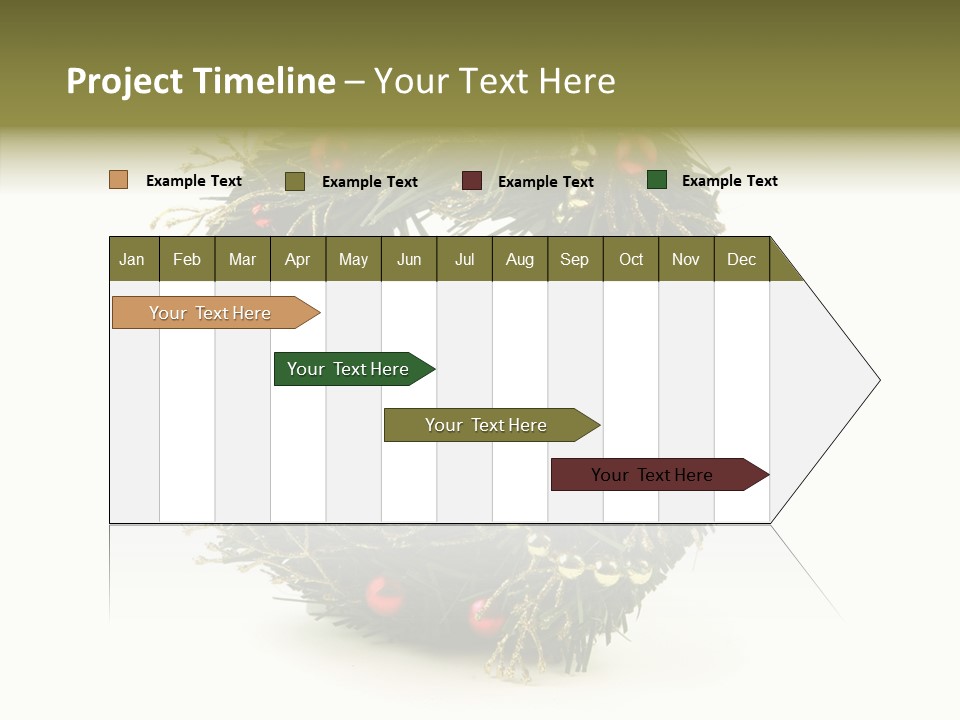 White Botany Year PowerPoint Template