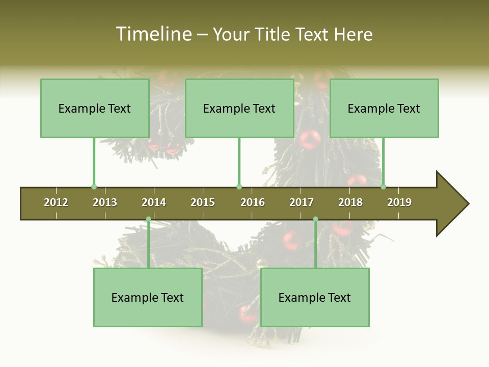 White Botany Year PowerPoint Template