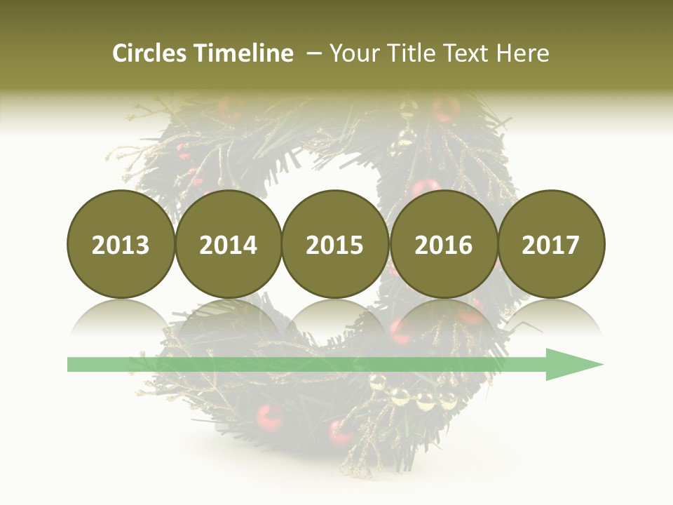 White Botany Year PowerPoint Template