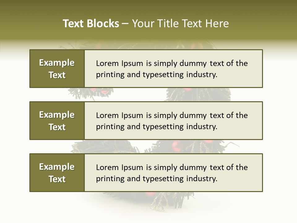 White Botany Year PowerPoint Template