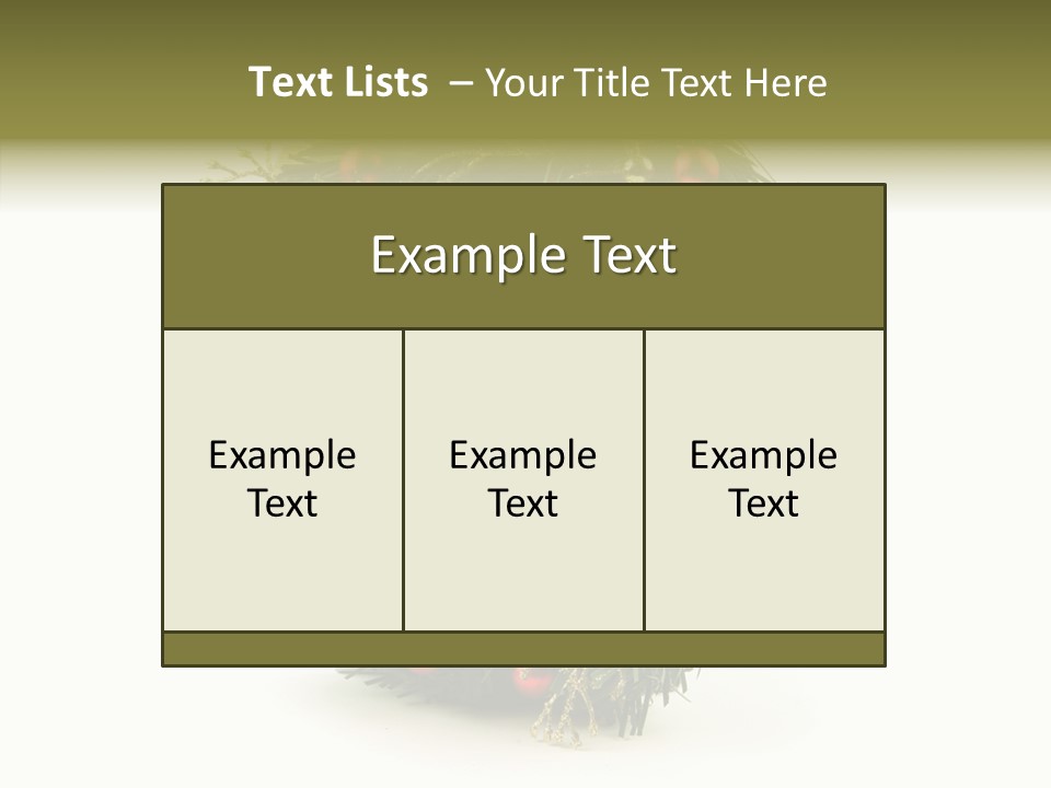 White Botany Year PowerPoint Template