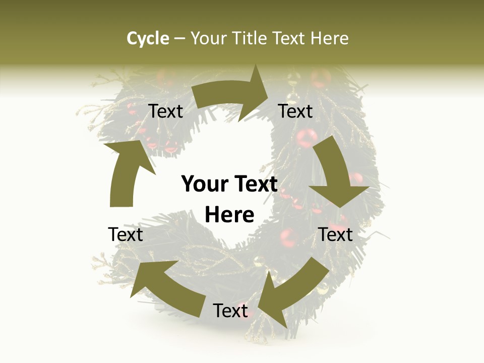 White Botany Year PowerPoint Template