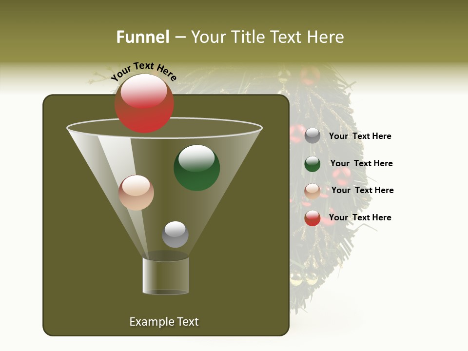 White Botany Year PowerPoint Template