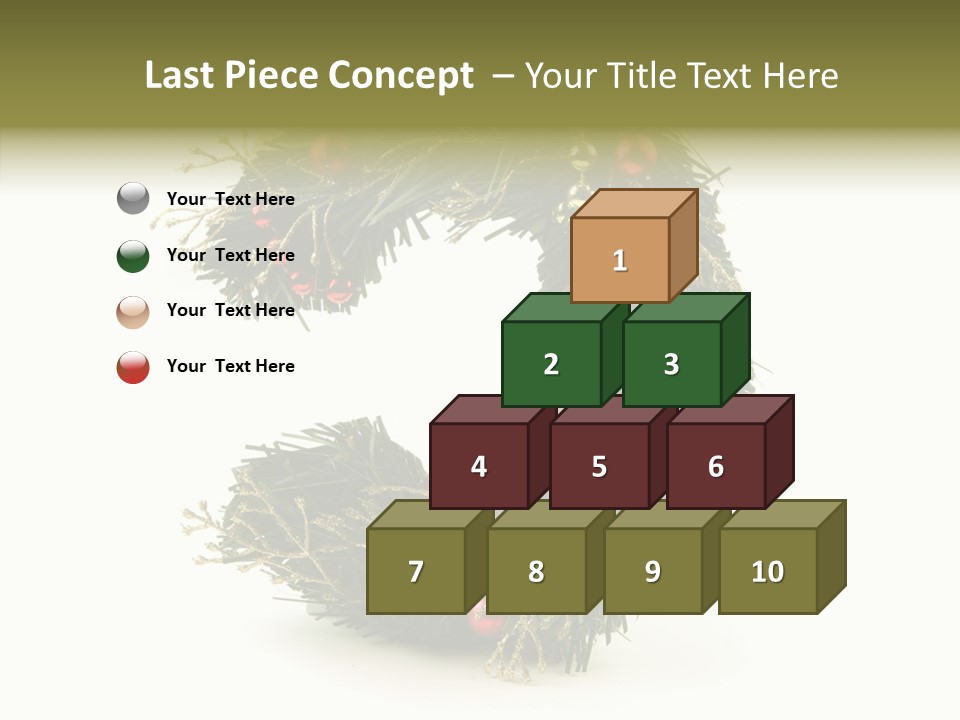 White Botany Year PowerPoint Template