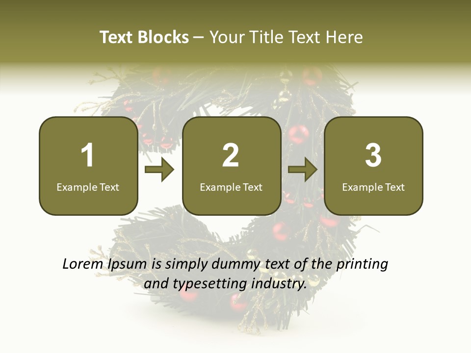 White Botany Year PowerPoint Template