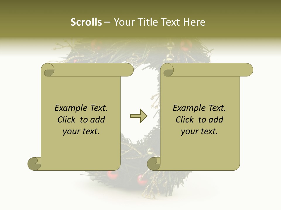 White Botany Year PowerPoint Template