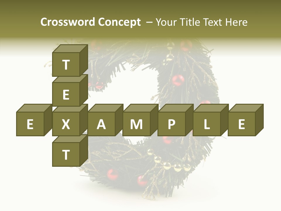 White Botany Year PowerPoint Template