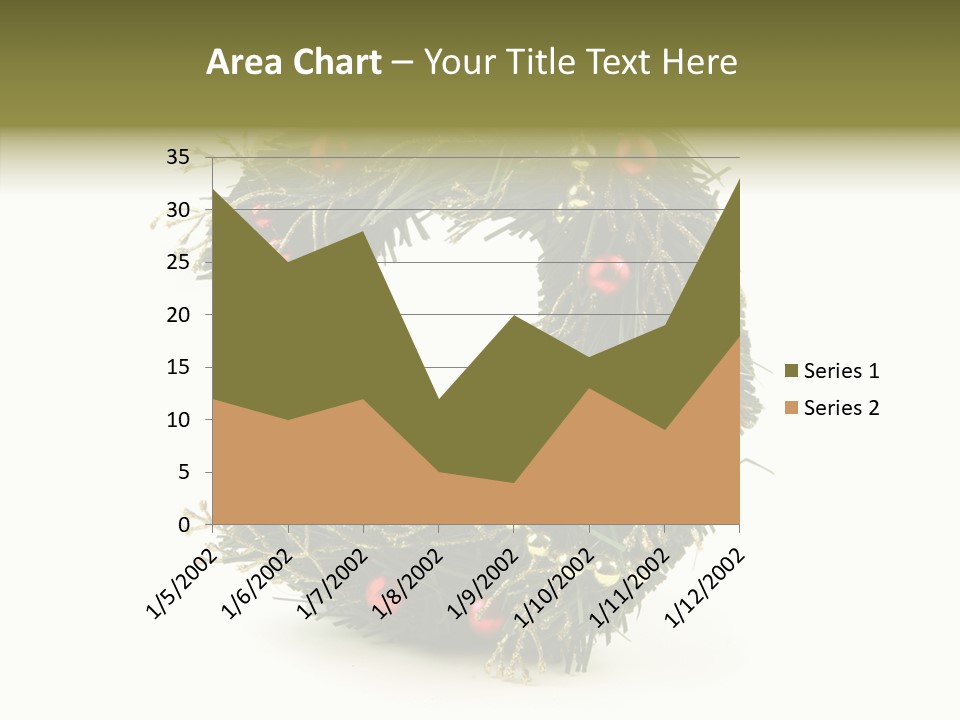White Botany Year PowerPoint Template