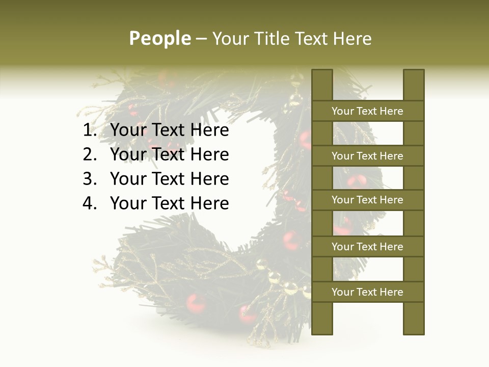 White Botany Year PowerPoint Template