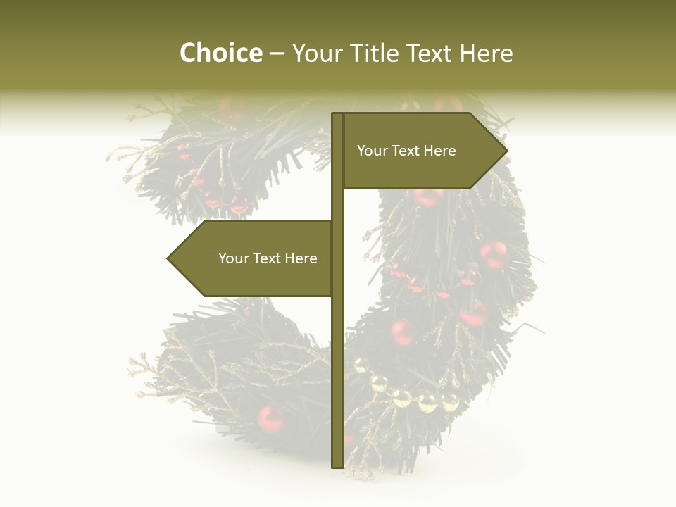 White Botany Year PowerPoint Template