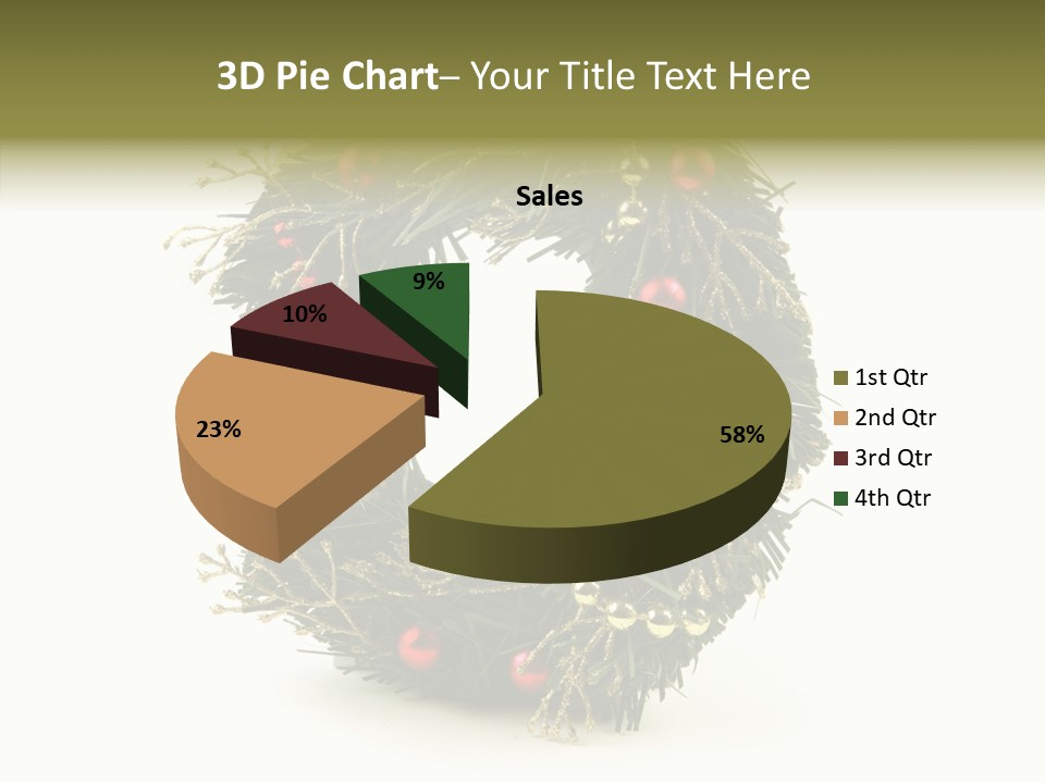 White Botany Year PowerPoint Template
