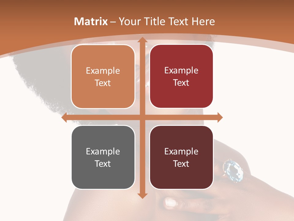 Fashion Joy White PowerPoint Template