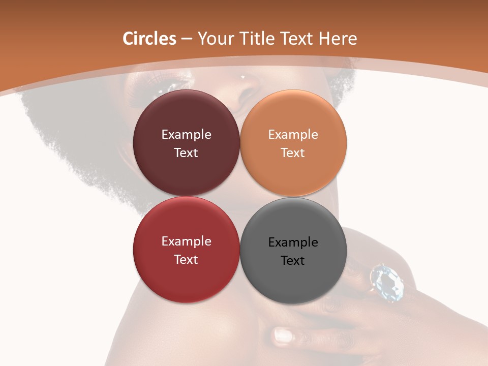 Fashion Joy White PowerPoint Template