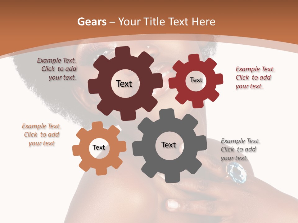 Fashion Joy White PowerPoint Template