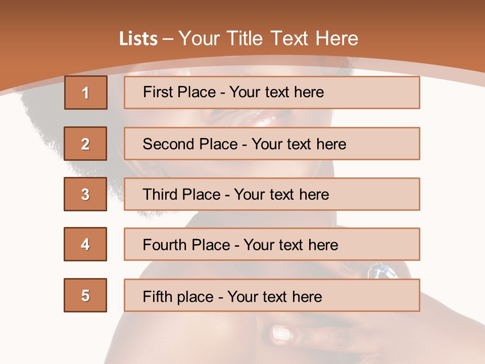 Fashion Joy White PowerPoint Template