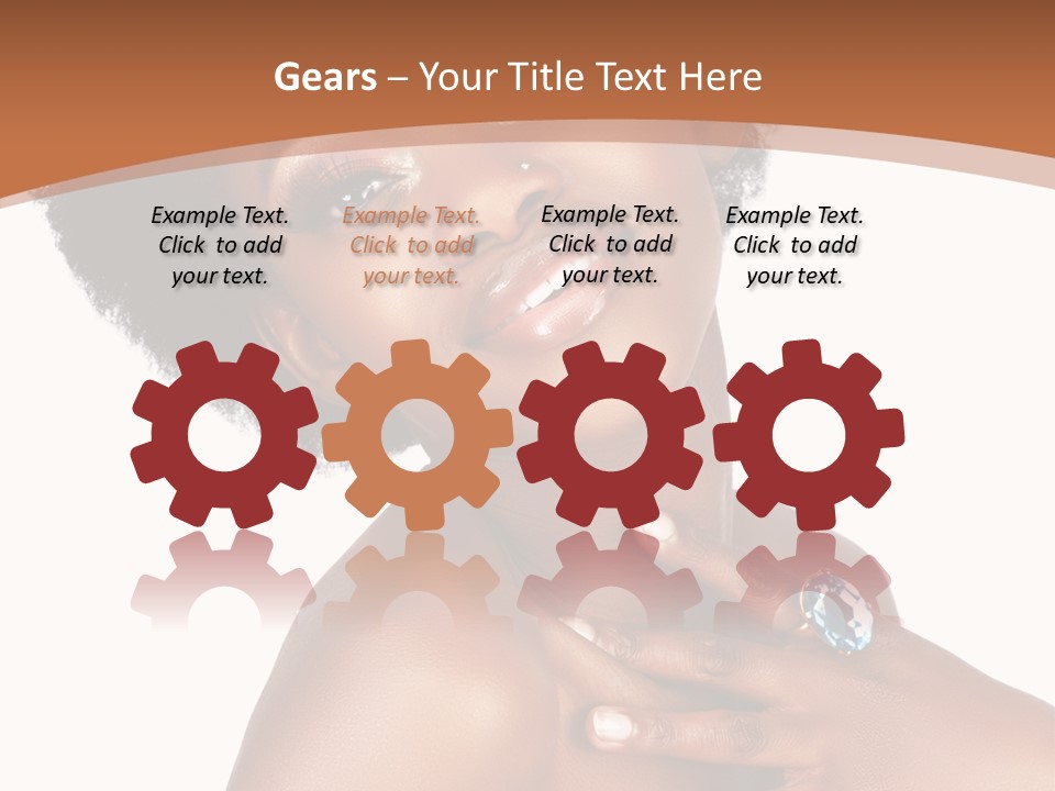 Fashion Joy White PowerPoint Template