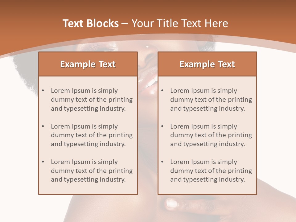 Fashion Joy White PowerPoint Template